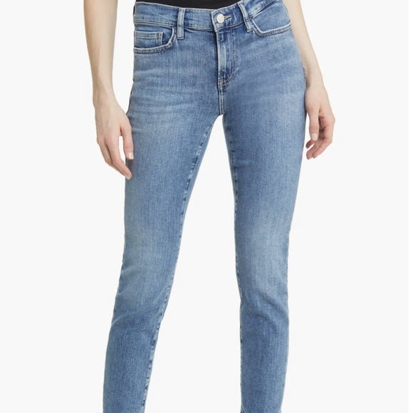 Frame Le Garcon Ankle Slim Jeans - Picture 1 of 11